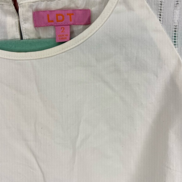 White Tiered Ruffled Mini Sundress - Picture 5 of 5